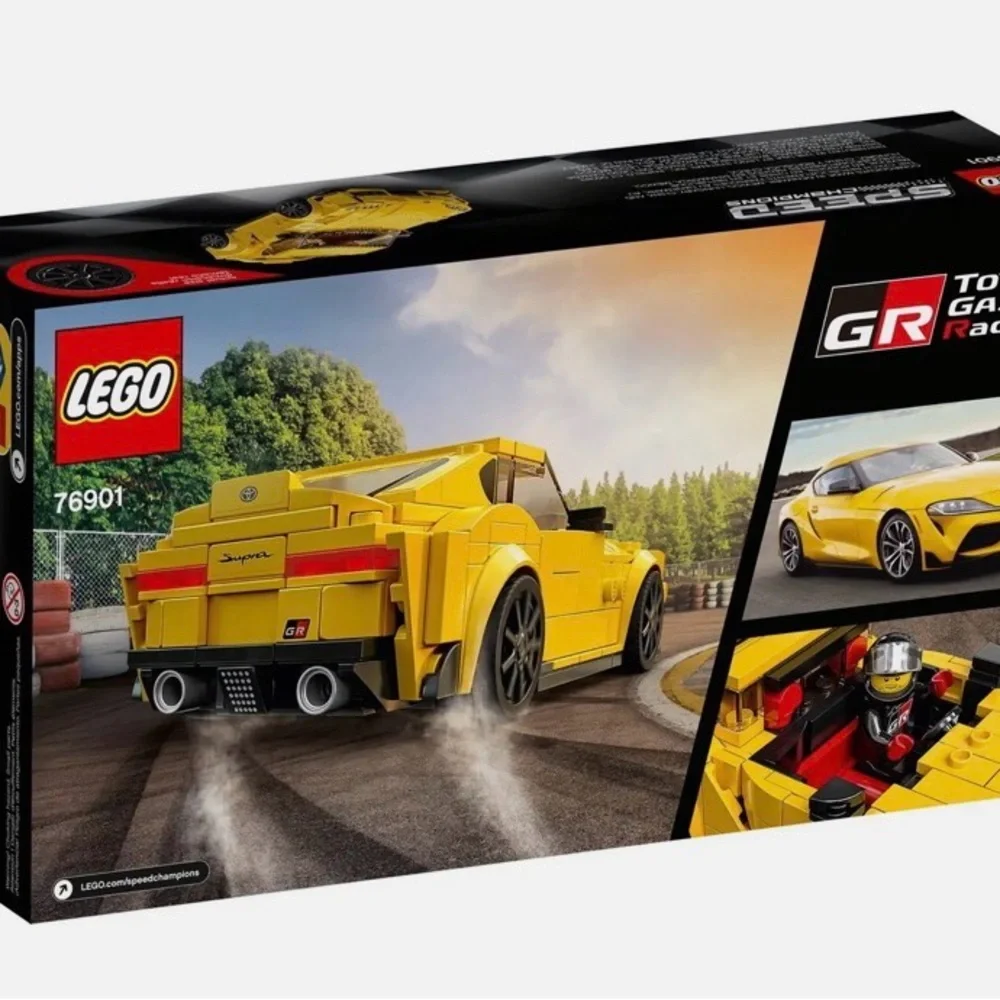 LEGO SPEED CHAMPIONS Toyota GR Supra 76901 New Sealed Retired